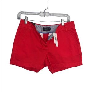 J. Crew Women’s Chino 4” shorts
